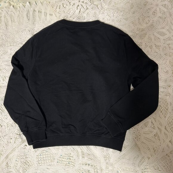 Carven Crewneck Sweater Black - Embroidered Conch Shell - Picture 5 of 7